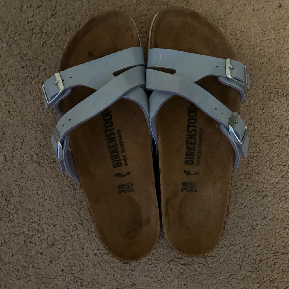 Light Blue Birkenstock Sandals